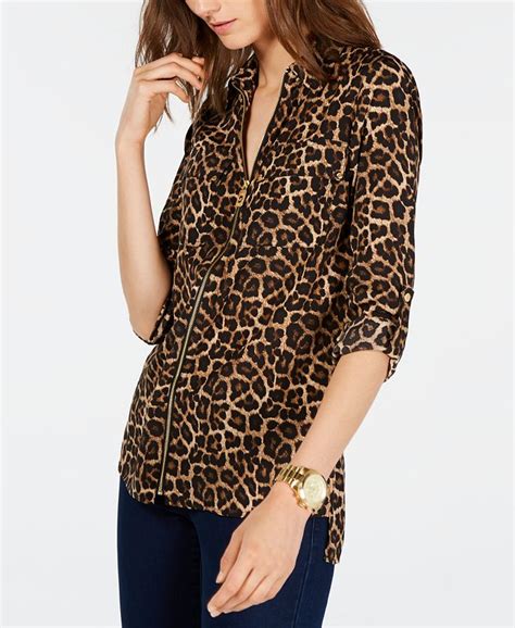 michael kors animal print watch|Michael Kors animal print tops.